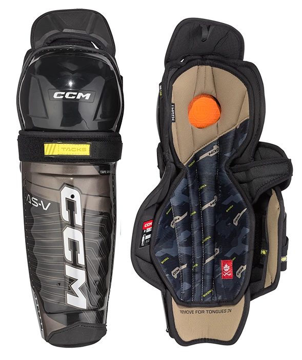 CCM Tacks AS-V Junior Shin Guards 1 CCM Tacks AS-V Junior Shin Guards